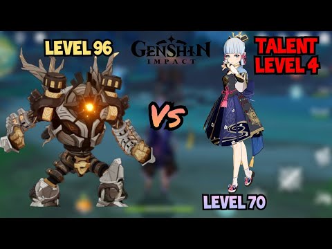 Low Level Ayaka Vs World Level 8 Ruin Grader. Inazuma Bounty. ||Genshin Impact||