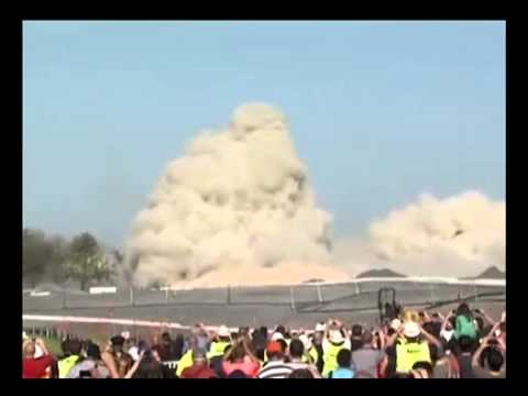 Governors Islands Tallest Building Implosion - Reversed