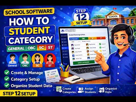  12 How to Create Student Category in School Software | Step-by-Step Guide 