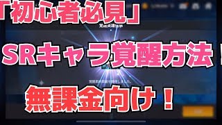 【グランドチェイス】初心者必見　SR覚醒・伝承の仕方[無課金向け]