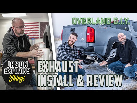 Chevy Colorado GM PERFORMANCE Exhaust Install and Review!