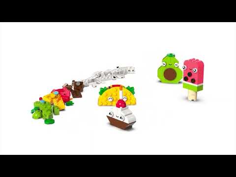 thumbnail video image 2 of Set LEGO Classic Amigos Nutritivos Creativos 11039, 2 of 5