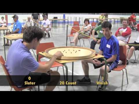 Crokinole 2016 World Championship Final - Slater v Walsh