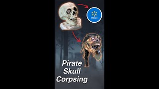 DIY Zombie Pirate from cheap $3 Walmart skull - Dropping Wednesday!