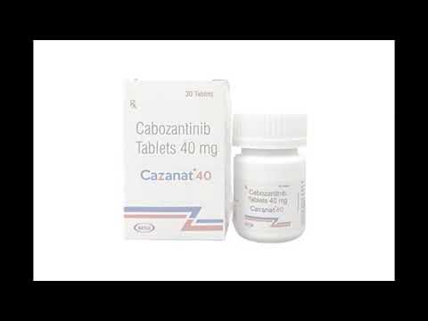 Cazanat Cabozantinib 20mg Tablets
