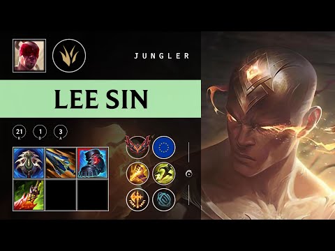 Lee Sin Jungle vs Cho'Gath - EUW Grandmaster Patch 25.24