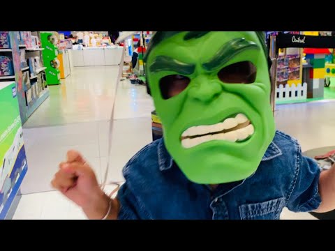 The Incredible Hulk goes shopping | JHONNY JHONNY yes papa