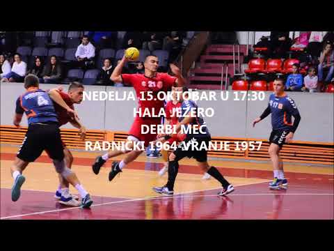 RK Radnicki 1964-RK Vranje 1957.Najava