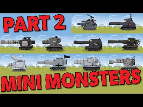 Mini Monsters of Valhalla Toons Part 2 - Cartoons about tanks