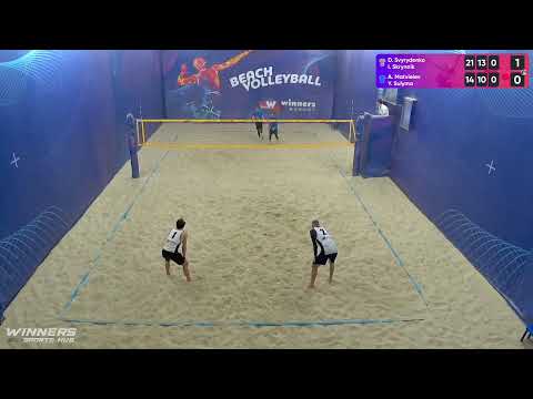 14:00 D. Svyrydenko / I. Skrynnik - A. Matvieiev / Y. Sulyma 28.11.2022 | Winners Beach Volleyball