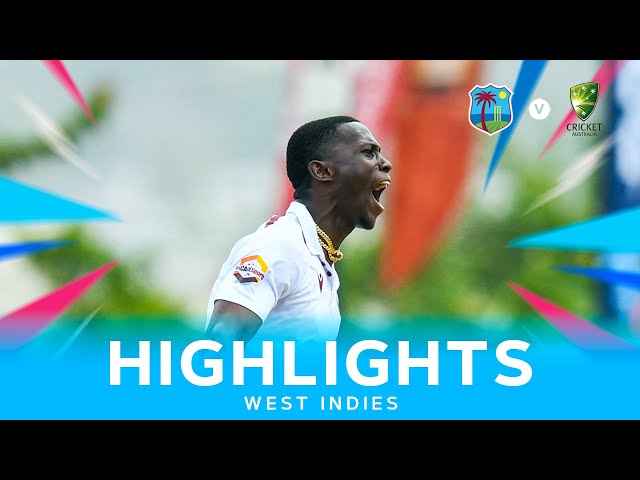 Extended Highlights | West Indies v Australia | 1st Test Day 1