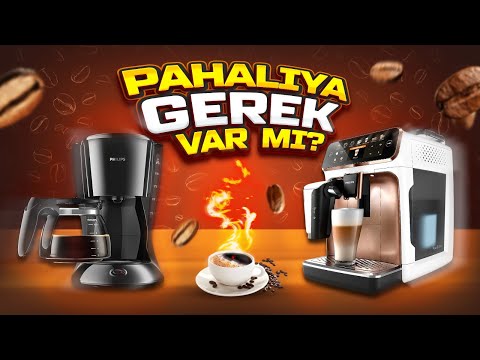Kahve Makinesi alırken pahalıya gerek var mı? Phillips 5400 serisi vs Coffee maker