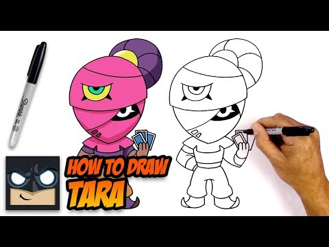 How to Draw Brawl Stars | Tara | Step-by-Step
