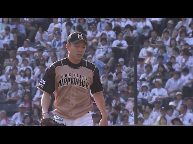 【7回裏】前日の雪辱を果たす!! ファイターズ・宮西が3者凡退のピッチング!! 2019/5/5 M-F