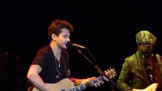 John Mayer In The Blood with Intro - O2, London Thursday 11th May 2017