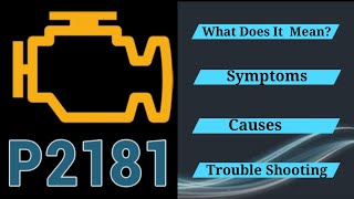 dtc p2181 interpretation
