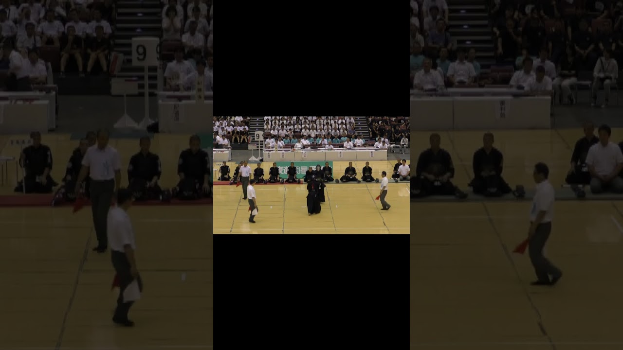 2017年【玉竜旗／準決勝Ⅰ⚔️大将戦／清家（高千穂）vs 横藤（育英）名勝負】偉大な剣士／Amazing - beautiful swordsman kendo #剣道 #kendo