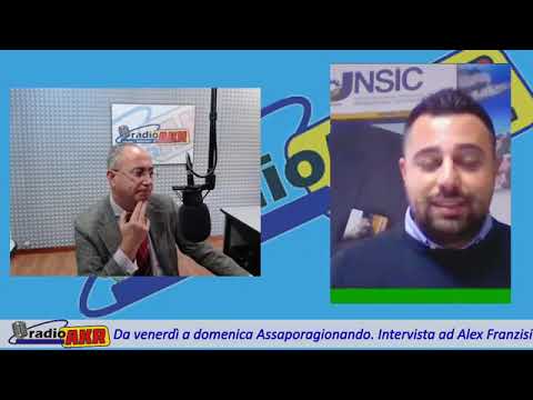 Da venerdì a domenica Assaporagionando  Intervista ad Alex Franzisi