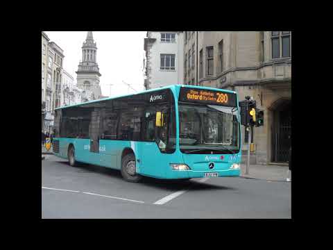Mercedes Citaro Facelift O530 Arriva The Shires 3011 BJ12YPW on a 280 Leaving at Oxford, St Aldates