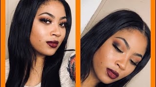 Simple Fall Makeup Tutorial | Tanaeah Gladden