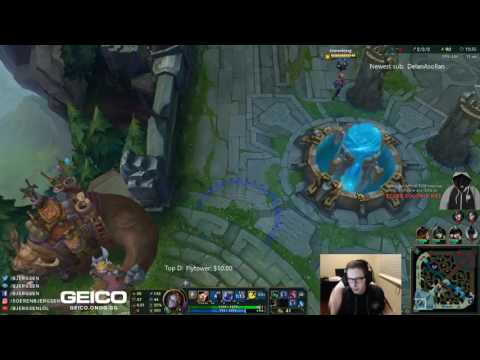 League Of Legends S6 — Bjergsen as Orianna vs Syndra Mid  Challenger Ranked Gameplay