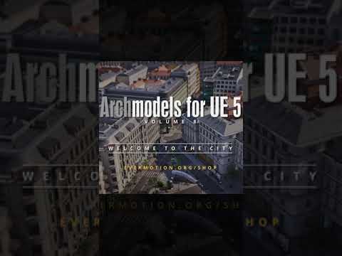 Welcome to the City! - Archmodels for Unreal Engine 5 vol. 8