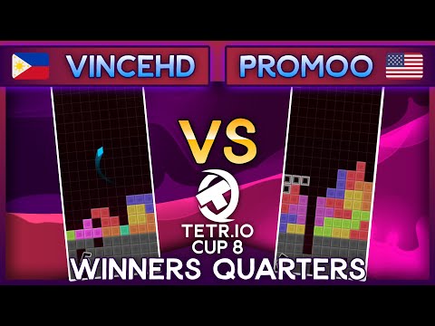 TETR.IO Cup 8 - VinceHD Vs. Promo - Winners Quarters