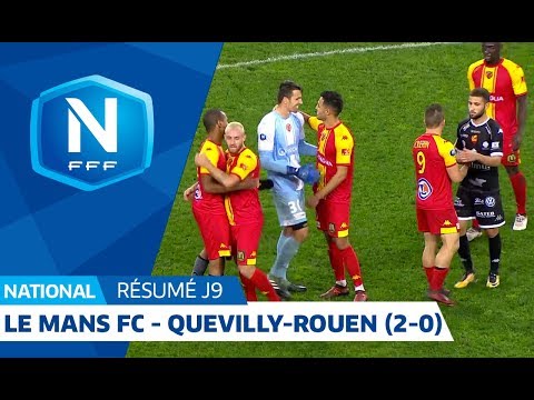 J9 : Le Mans FC - Quevilly Rouen Métropole (2-0), le résumé I National FFF 2018-2019