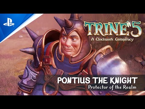 Trine 5: A Clockwork Conspiracy - Hero Spotlight: Pontius the Knight | PS5 & PS4 Games