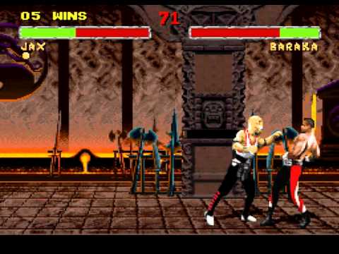 mortal kombat ii super nintendo cheat codes