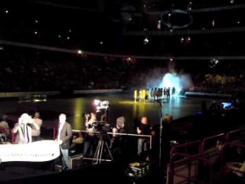 SM finalen i innebandy 2009 AIK-Warberg, herrarnas intro