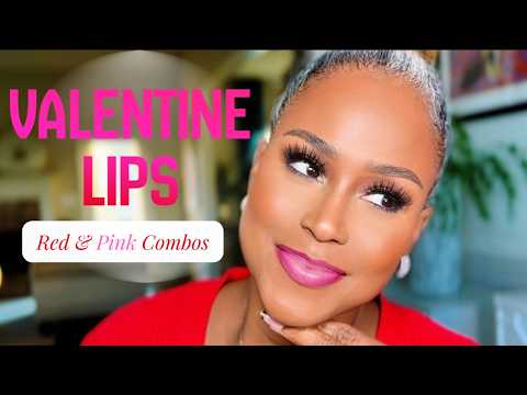 Red & Pink Lip Combos for Valentine’s Day | The Lip Bar!
