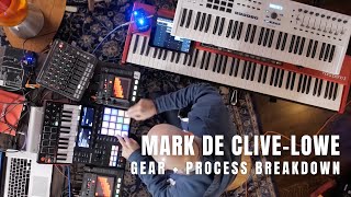 Mark de Clive-Lowe - Gear Set Up & Beat Making Process Break Down (Live Studio Production)