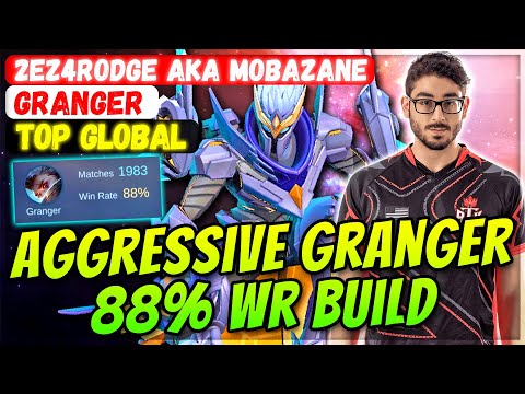 Aggressive Starfall Knight, 88% Win Rate Build [ Top Global Granger ] ʙTᴋ | MobaZane Mobile Legends