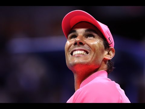 Rafael Nadal thanks fans after reaching the US Open final