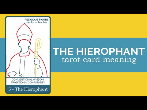The Hierophant Tarot Card Reading and Meaning