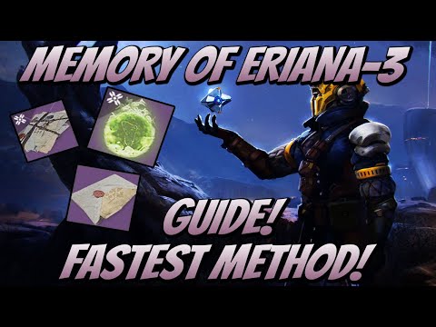Memory of Eriana-3 Guide! Fastest Method (Destiny 2 Shadowkeep)