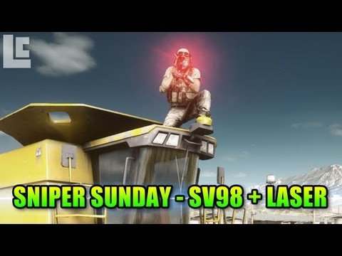 Sniper Sunday - SV98 Close Quarter Bolt Action (Battlefield 3 Gameplay/Commentary)