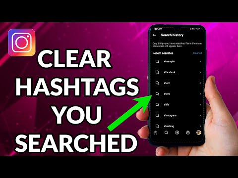 How To Clear Hashtags Search On Instagram