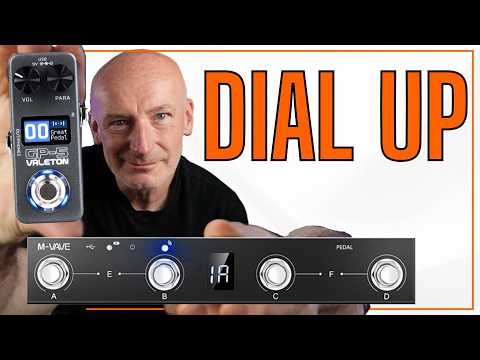 VALETON GP-5 AND M-Vave CHOCOLATE PLUS MIDI Connection, Live Rig Dial Up!