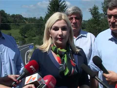 TV 5 Most na reci Sušici završen i pušten u saobraćaj.