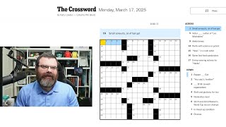 Learning Crossword Week 44 | NYT Crossword Monday March 17th, 2025