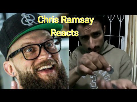 Chris Ramsay Reacts to My Coin Magic! (Sam the illusionist)