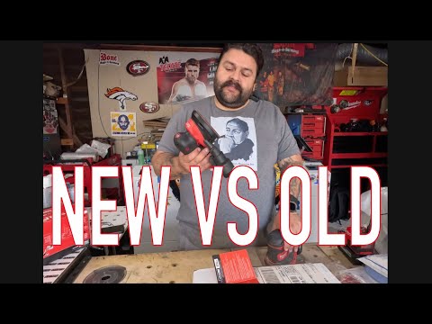 vlog #31 NEW Milwaukee M18 FUEL 5 in. Random Orbit Sander Vs Old One