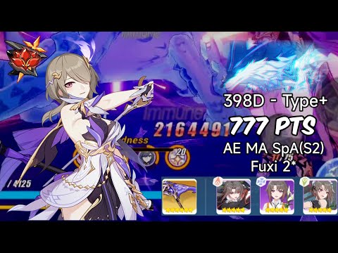 Honkai Impact 3 - [Redlotus D398] Andrius (Type+) 777 Pts - AE(S2) MA SpA(S2) Fuxi 2*