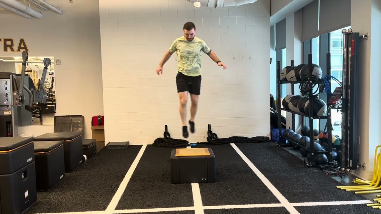 Continuous Lateral Step Up Jump
