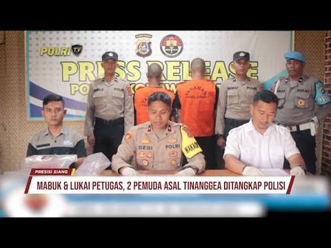 POLRES KONSEL TANGKAP 2 PEMUDA ANIAYA PETUGAS DENGAN SENJATA TAJAM