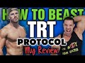 How To Beast || His TRT Protocol || My Review