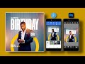 Birthday Flyer Design Pixellab Tutorial 2023