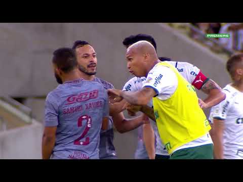 CONFUSÃO APÓS APITO FINAL ENTRE FLUMINENSE E PALMEIRAS PELA 32ª RODADA DA SÉRIE A